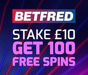 Betfred Games Promo Code for 100 Free Spins